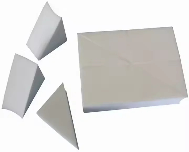 8-Pcs White Cosmetic Foundation Makeup Sponge Wedges Applicators Latex Free Triangle Powder Puff Beauty Makeup Accessories 250625