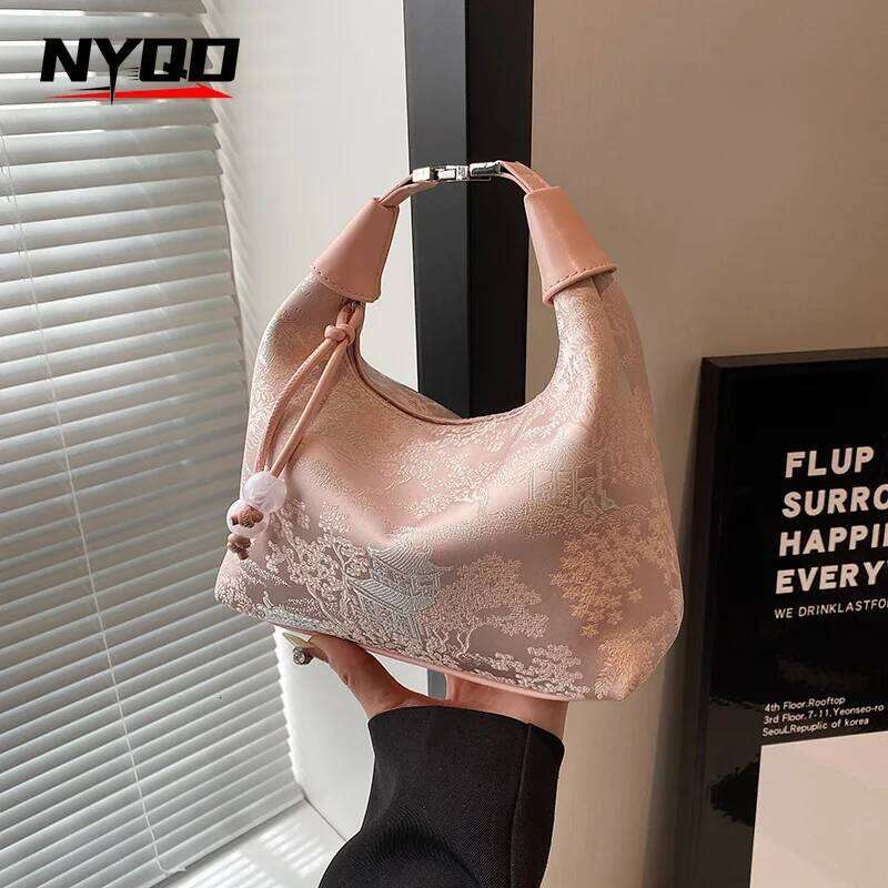New Chinese Style Wristlet Shoulder Bag Designer Fashion Handbags And Purses Crossbody Bags Women Bolsas De Mujer
