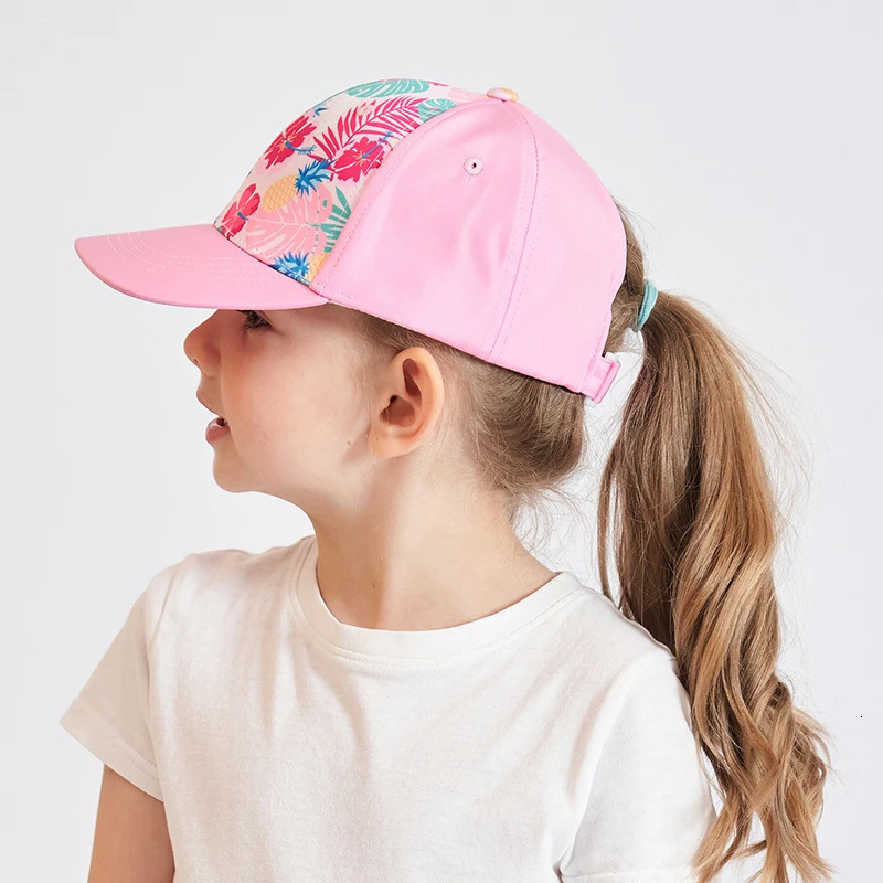 Fashion Kids Baseball Cap For Girls Boys Sun Hat Children Adjustable Travel Hats Baby Summer Sun Protection Peaked Caps 250625