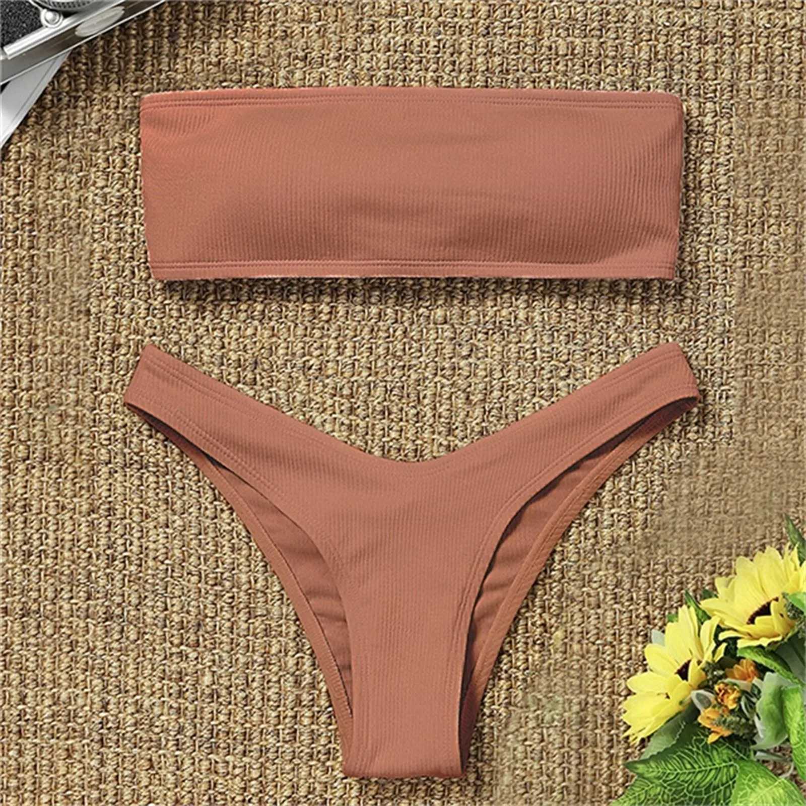 Sexy Women Bikini Brazilian Swimsuit Push-up Bra Bikini Set Two Piece Swim Suit Swimwear Beachwear Bathing De Bain L5XJ250624