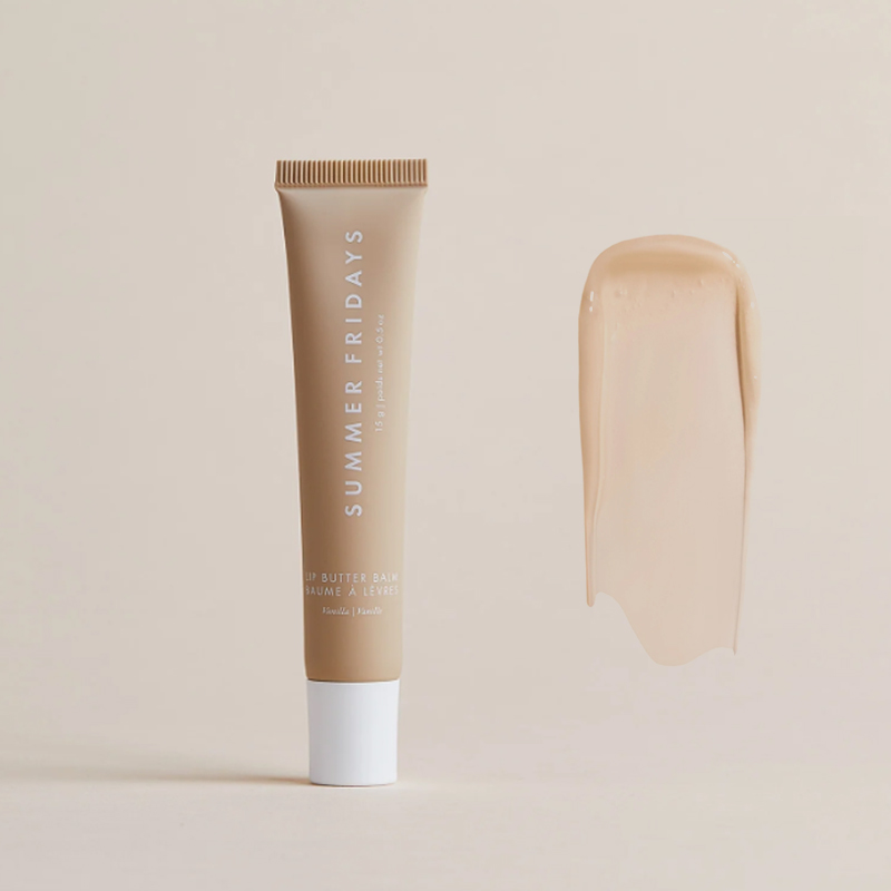 Summer Fridays Lip Butter Pink Guava 15g Lip Balm Liquid Lipstick moisturizes Smooth Soft Makeup Lips Glaze LipGloss pink sugar beige birthday cake 0.