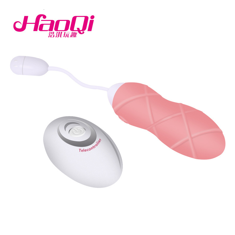 Haoqi Fun Wireless Remote Control Silicone Single Vibrator 12-Speed Vibrating Massager