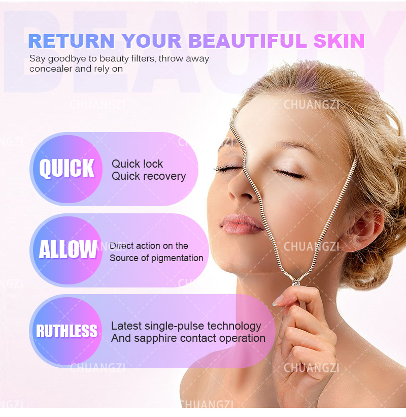 2 In 1 Professional Laser Hair Tatoo Removal Machine IPL OPT Picosecond Laser Device Multifunction Beauty Machine Ice Painless