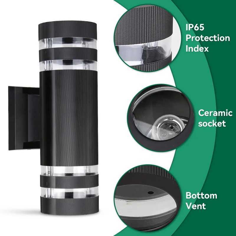 Waterproof IP65 Outdoor Wall Light Durable LED Exterior Sconce for Garden Patio Yard Outdoor Weatherproof garden Lights Outdoor XJ250624