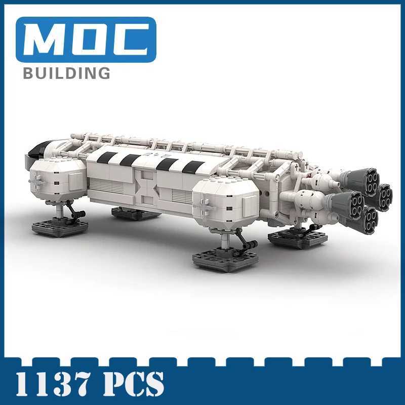 Space 1999 Eagle Shuttle Space Series Wars MOC Model Bricks Building Block DIY Assemble Toys For Children Gifts R250625