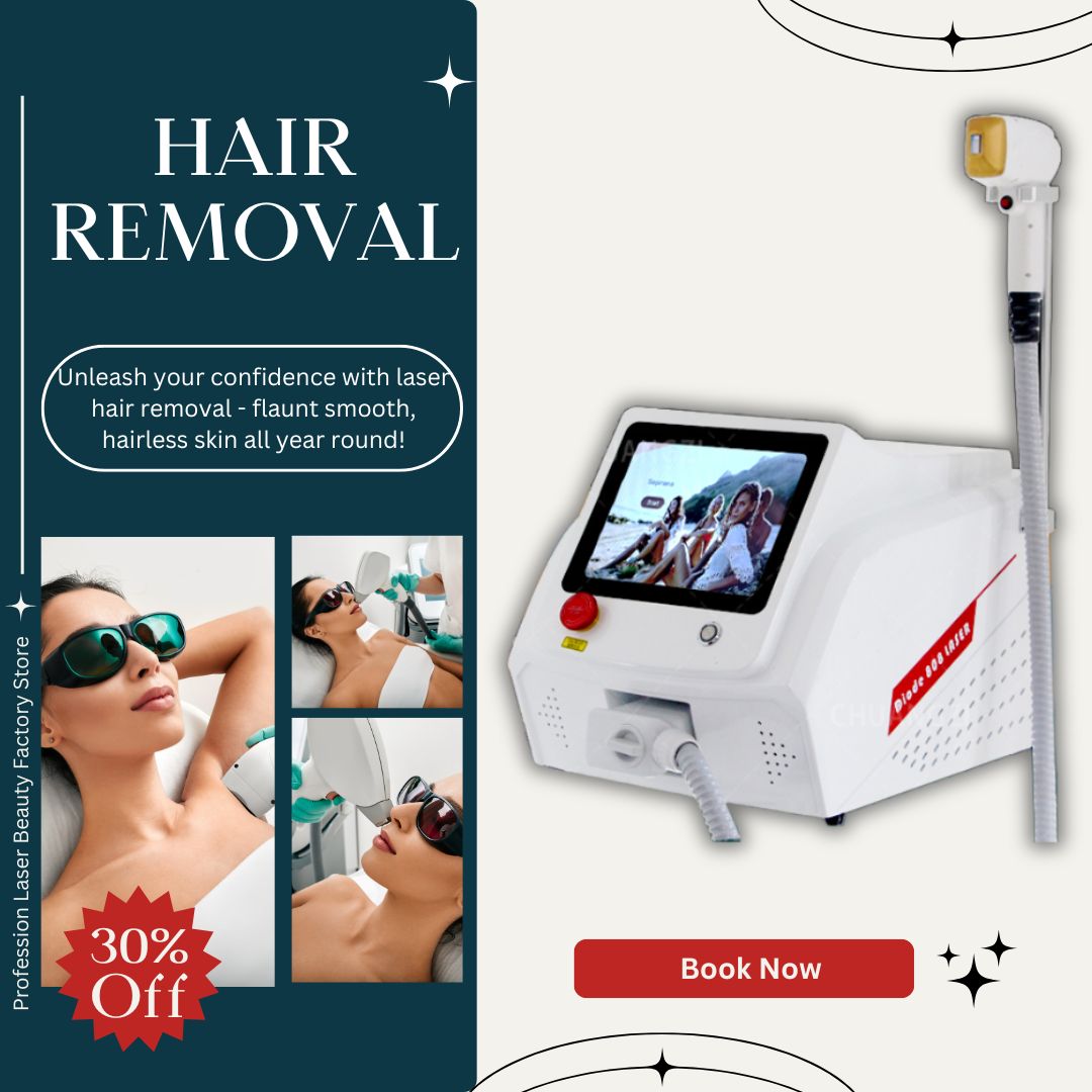 NEW Latest Ice Cooling 808nm Diode Laser Hair Removal Machine with Triple Wave Technology for Salon-Quality Permanent Results
