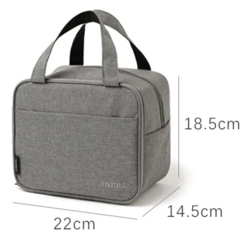 Leakproof Work Portable Food Storage Freezable Cooler Bag Lunch Box Lunch Bag Insulated Lunch Tote Bag 250624