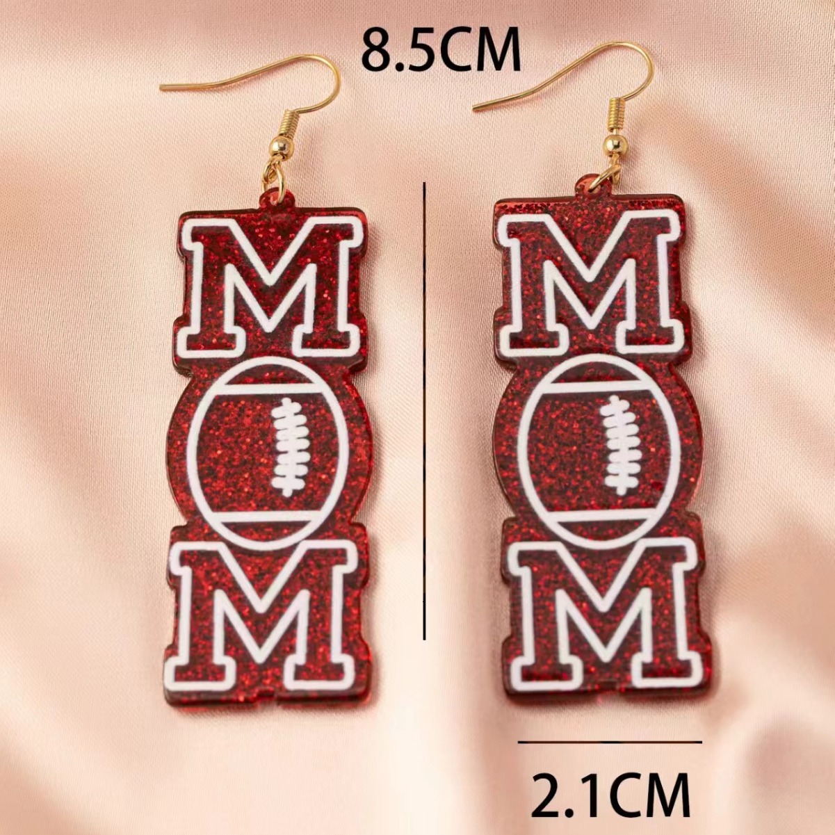 Accessories 1 Pair Acrylic MOM Mother's Day Celebration Earrings