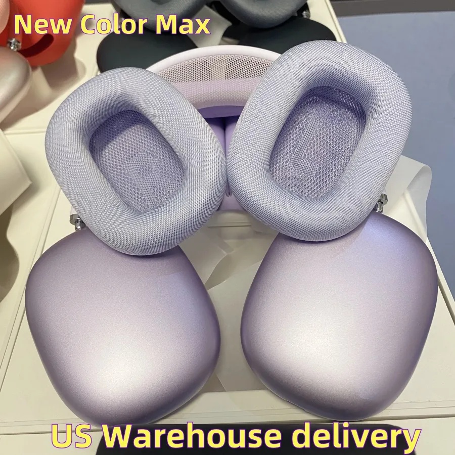 for max Bluetooth Headphones Accessories pro Max 2 3 4 Headphone Wireless Earphone Top Quality ANC Metal shell Silicone Anti-drop Protective Case