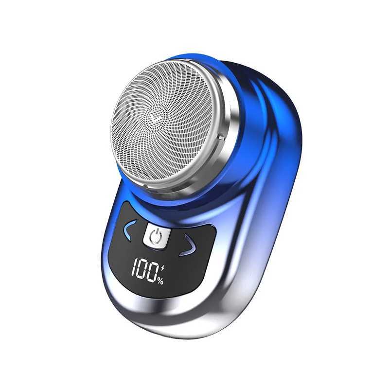 2025 Mini Electric Shaver - Portable Mens Travel Razor Waterproof USB Fast Charging Grooming Kit W250625