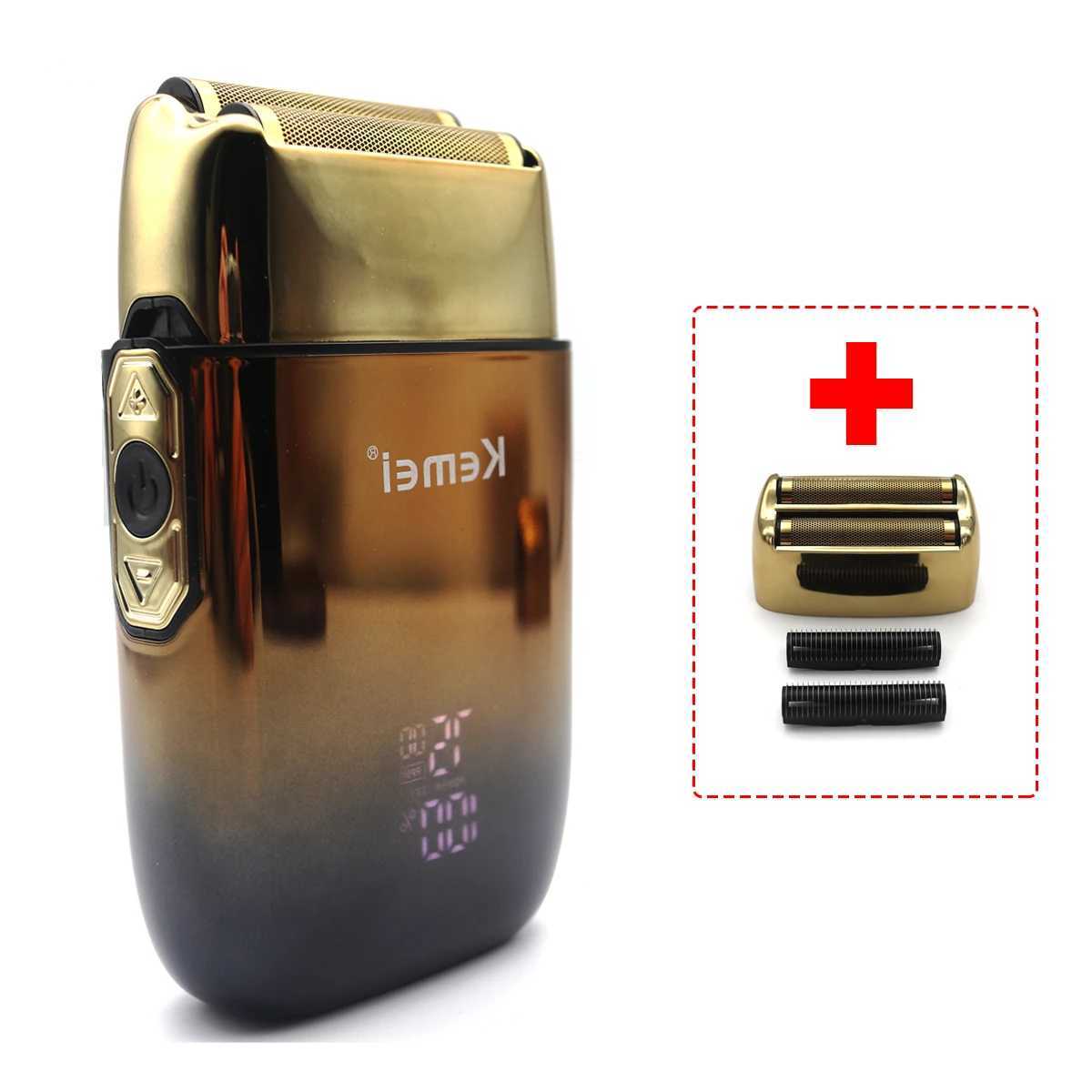 Kemei TX10 Electric Shaver Hair Rechargeable Beard Foil Razor For Men Bald Head Shaving Machine W250625