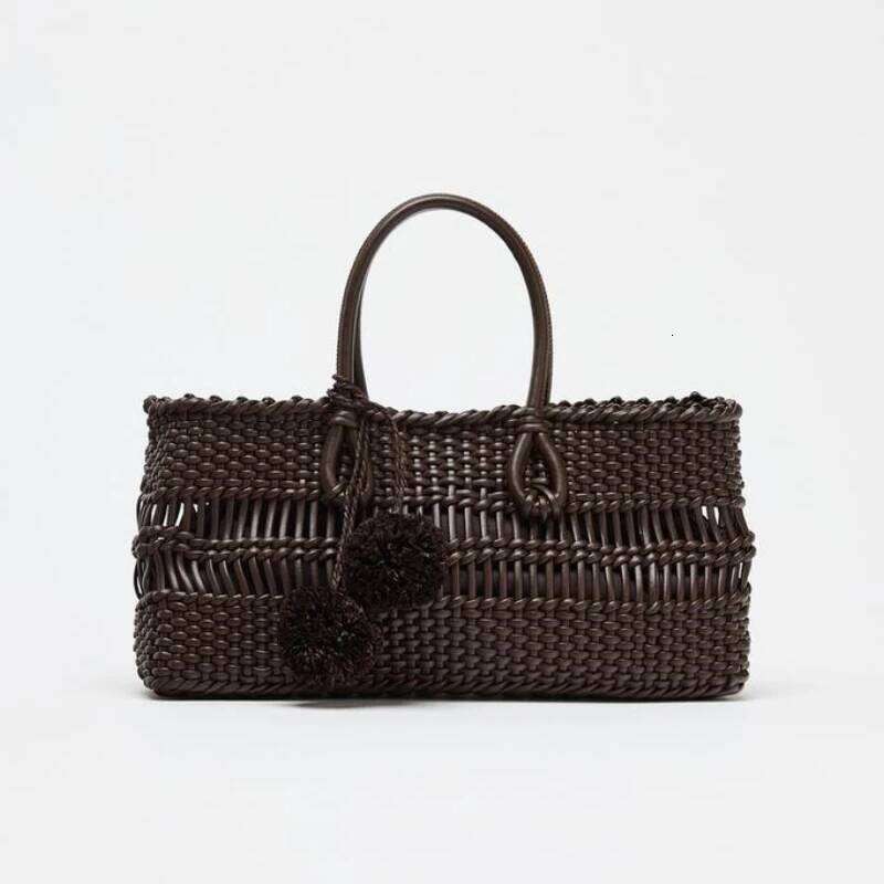 BRAIDED Handbag, New Designer Handbag, Spacious Tote With String, Large Capacity Women's Travel Lage Bag