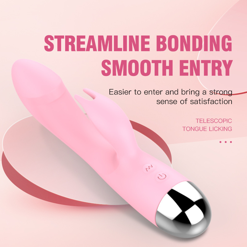 Silicone Vibrator for Women Rechargeable Masturbator Vibrating Stick Adult Sex Toy AV Massager