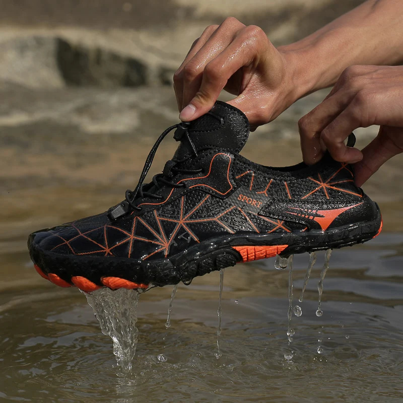 High-Quality Wide-version Barefoot Water Shoes Sports Cross-swimming Training Shoes Quick-drying Outdoor Shoes With Drainage 250624