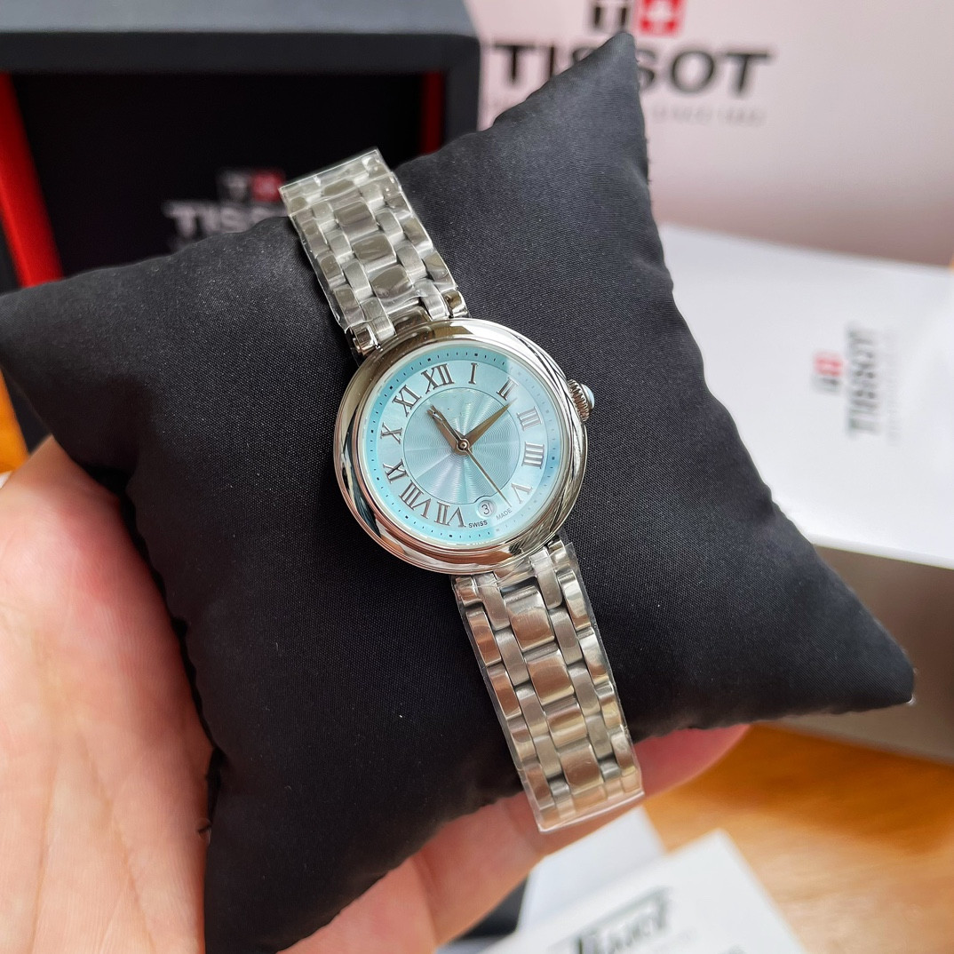 Top sweet girl 1853 TISSOTI watch designer luxury quartz movement women watches high qualit rose gold stainless steel strap Little Beauty PRX Wristwatches #598