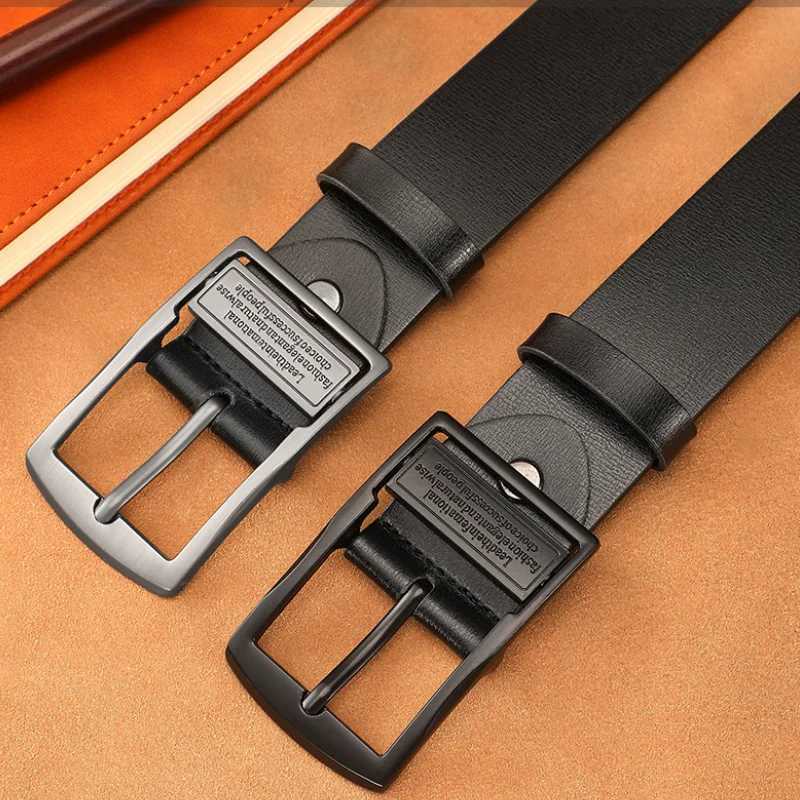 Mens Belt Business Luxury Designer Brand PU Leather Belts Jeans Pin Adjustable Alloy Buckle Waist Straps Belts 110 120 130cm W250625