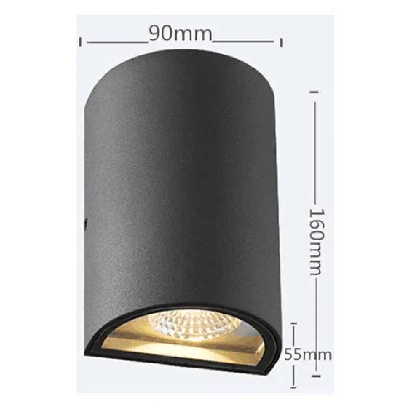 SANDIY Outdoor Wall Light Garden Lamps 2 Heads Outside Up Down Sconce for House Patio Porch Garage Gate Balcony Yard Waterproof XJ250624