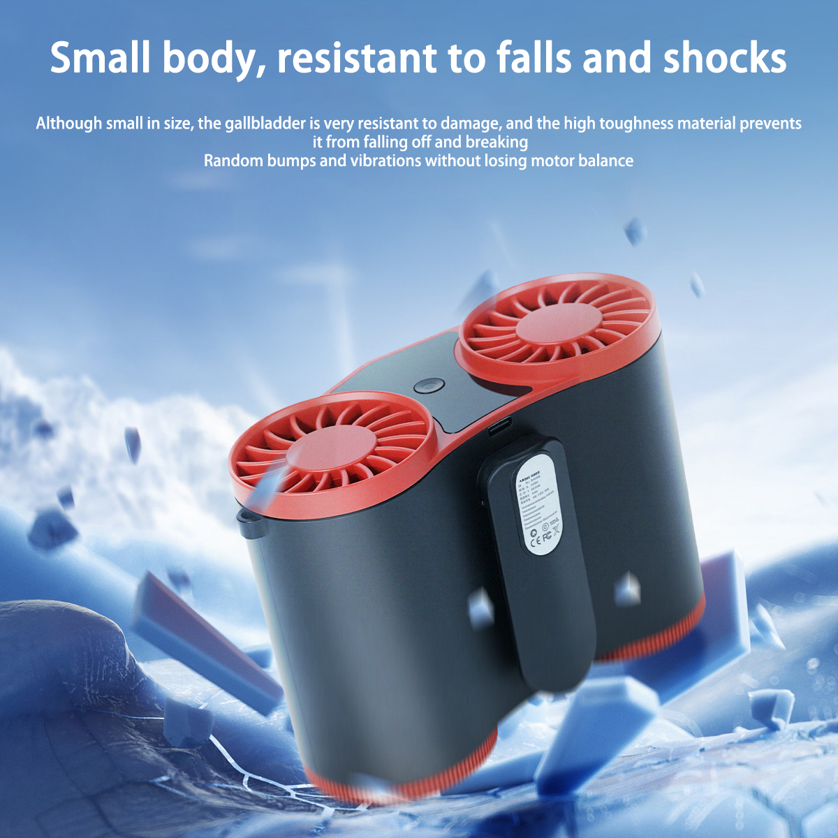 Portable handheld home mini outdoor m13 waist-mounted fan