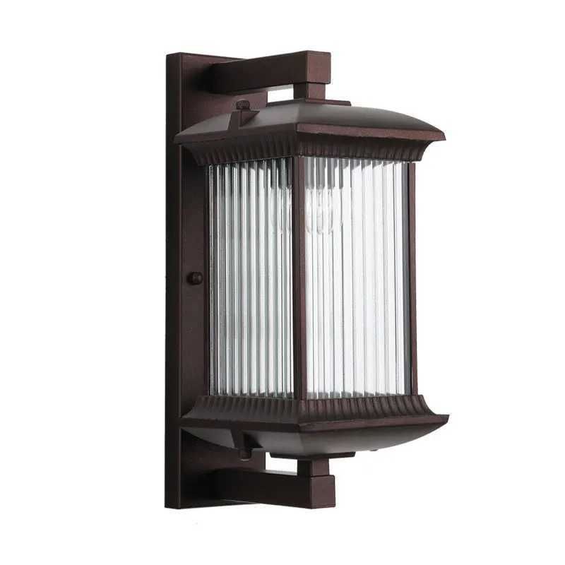 Outdoor Wall Lamp Metal Waterproof Outside Wall Lights AC90-260V Exterior Wall Lighting for Hotel Villa Big Porch Garden Gate XJ250624