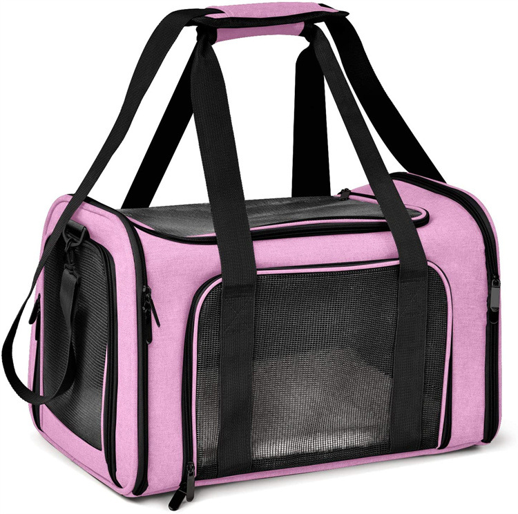 foldable hand-held large capacity, two small pets, outdoor bag, cat bag