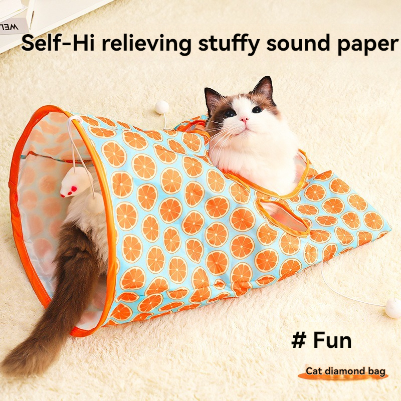 Cat toys, diamond bags, self soothing tools, funny cat sticks, cat tunnels, noisy paper, bite resistant mice, cats, pet supplies