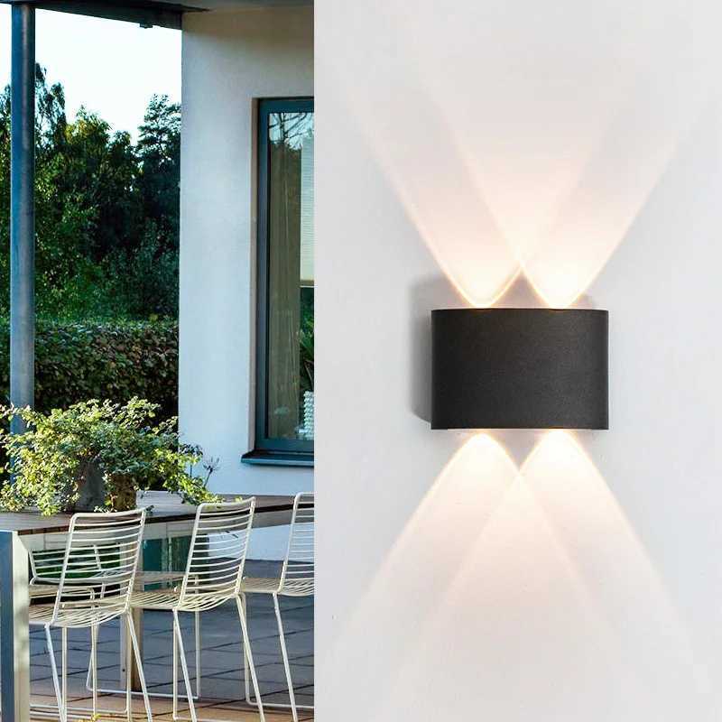 Modern style LED light source outdoor waterproof IP65 aluminum garden lighting indoor bedroom living room staircase wall lamp XJ250624