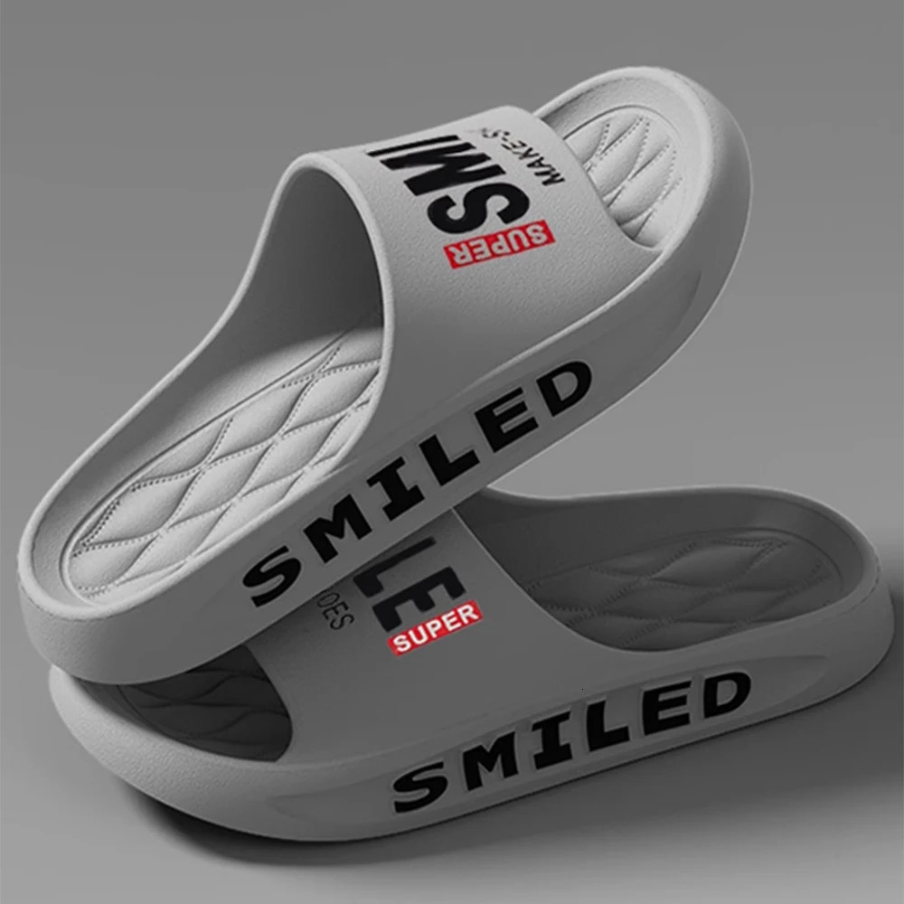 ZHIDA Summer Men Slippers Outdoor Wear Beach Sports Sandals Home Bathing Cool EVA Outsole Slides Soft Thick Sole Sandals 250624