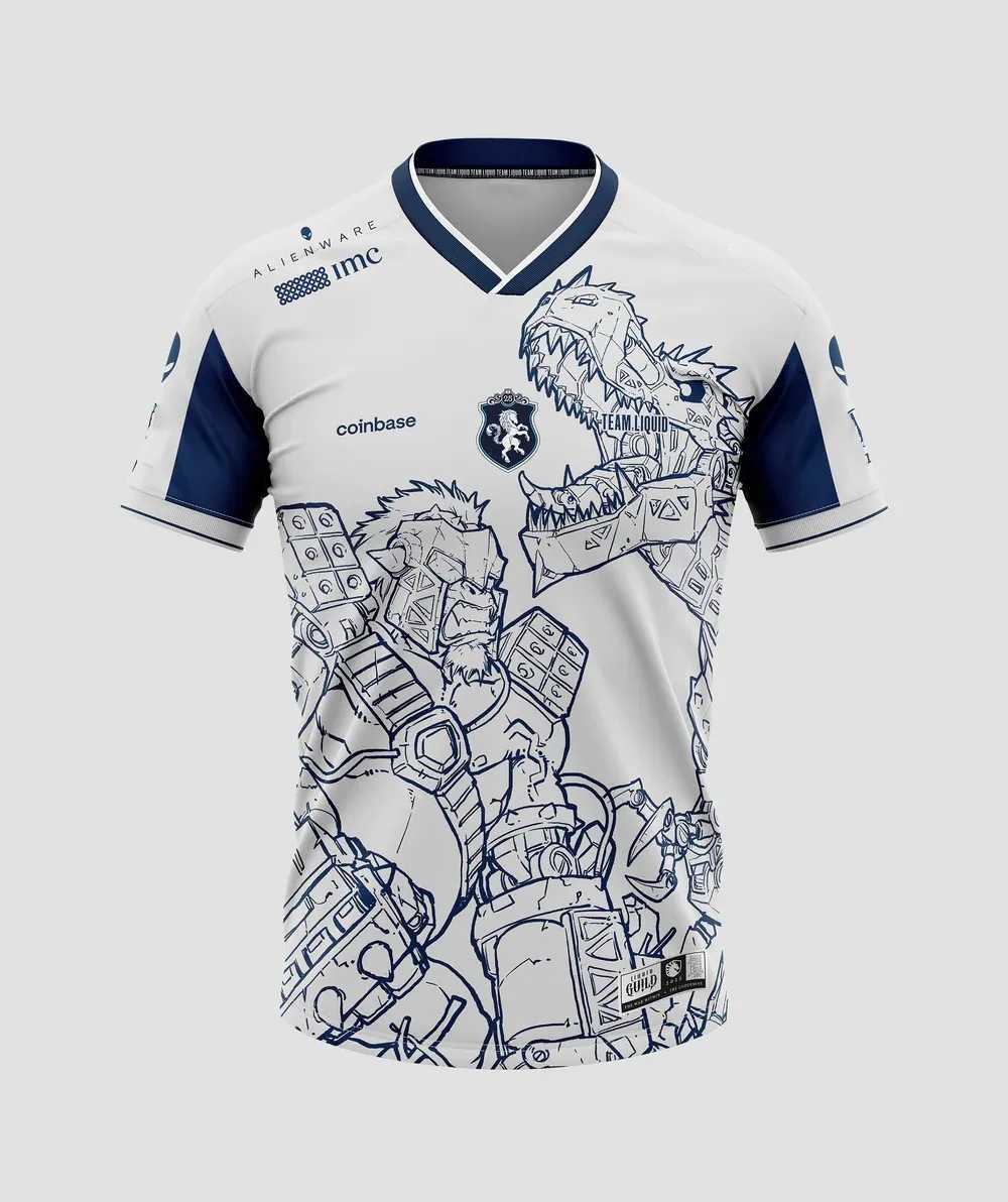 2025 New Team Liquid Fans Summer Breathable V Neck Short Sleeve Mens And Womens Casual T-shirt Tops Tee Sportwear Custom ID z250625I1OO