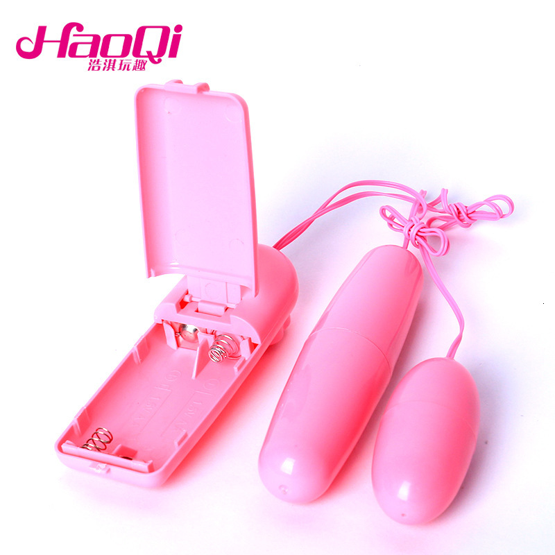 Sexy Long and Short Device Female Masturbation Remote Control Double Vibrator