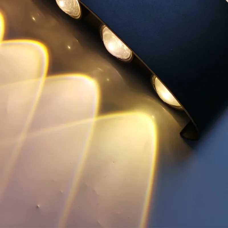 Tuya Smart RGB Waterproof Outdoor/indoor Wall Lamp WiFi App Control Compatible with Alexa Google Home Porch Light XJ250624