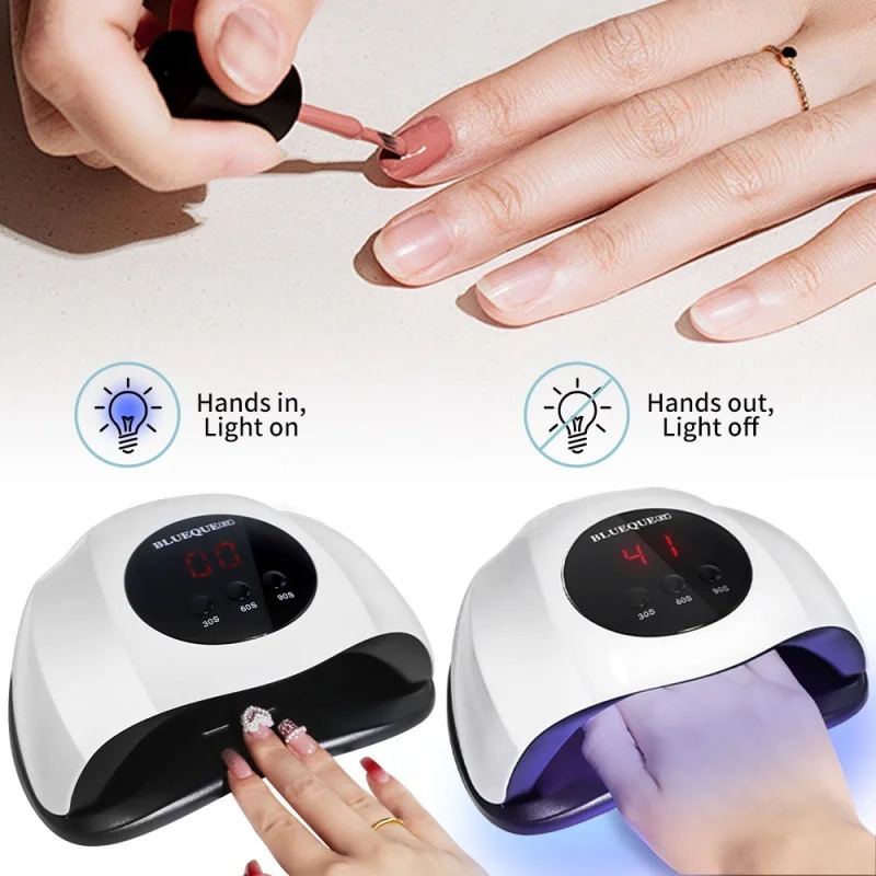 Nail Art Tools Nail Dryer Machine UVLED Nail Lamp Nail Dryer for Nail Gel Polish Curing with Smart Sensor Manicure Pedicure Tool 250625
