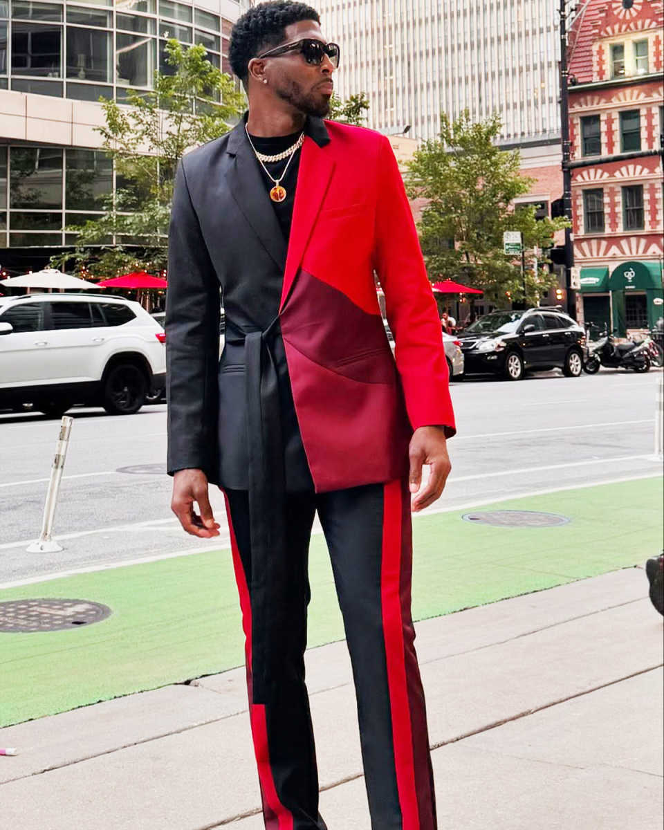 Fashion Men Wedding Tuxedos 2 Pieces Trouser Sets Outfits Business Formal Wear Jacket Matching Sets Customized