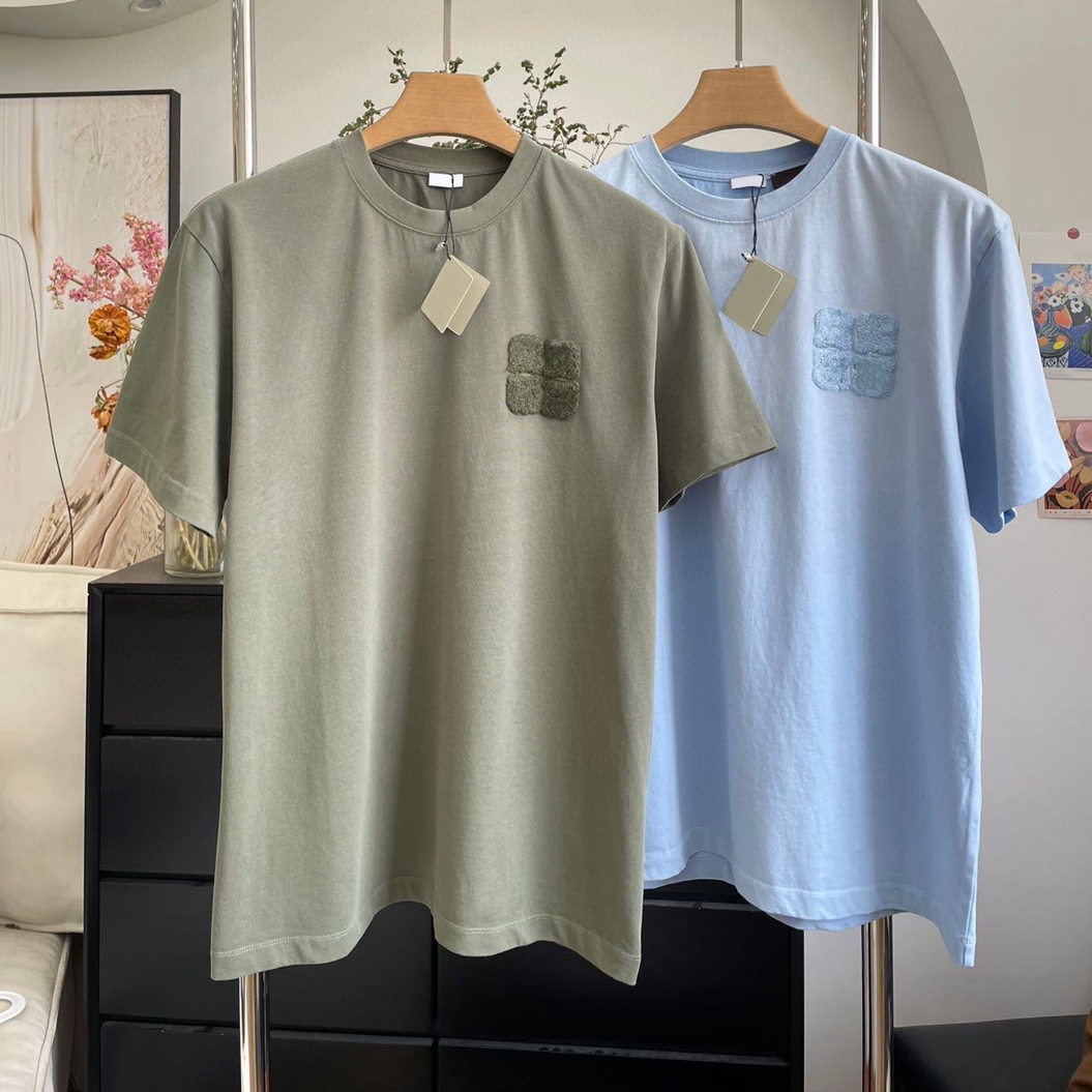 High quality designer men's T-shirt Polo shirt men's short sleeved T shirt limited edition summer shirt casual men's and women's tee letter embroidery short sleeved shirt
