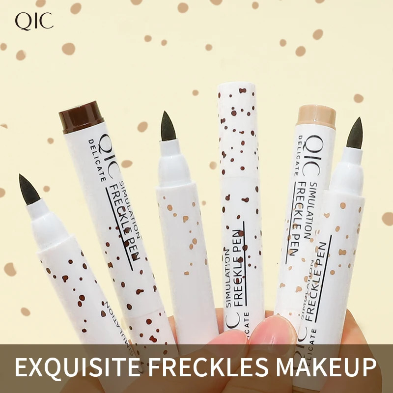 Face Fake Freckles Pen Natural Waterproof Concealer for Long Lasting Look Dot Spot Pen Makep Tool Cosmetic 250625