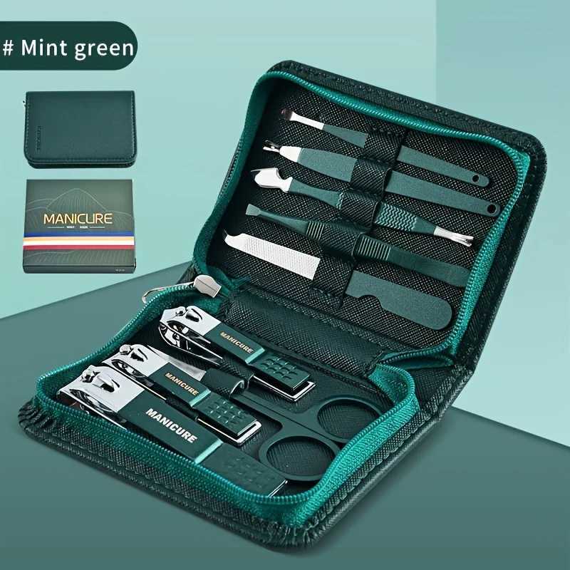 Nail Clippers Manicure Tool Set With Portable Travel Case Cuticle Nippers And Cutter Kit Professional Nail Clippers Pedicure R250625