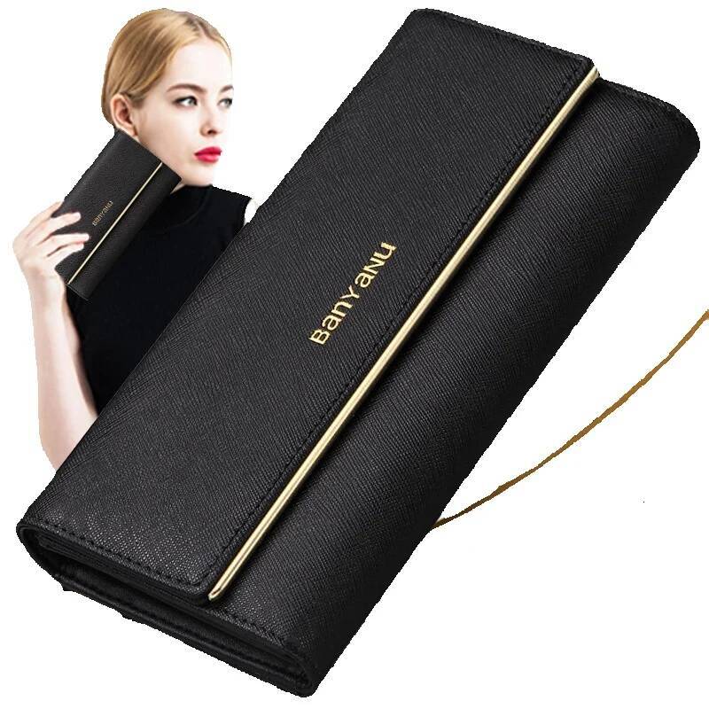 Free Shipping 2025 New Designer Bag Factory Direct Sale New Genuine Leather Long Women's Wallet Large Capacity Women's Clutch Wholesale Wall