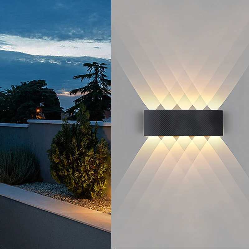 Waterproof 6W 10W Indoor Outdoor LED Wall Lamp Modern ABS Home Furnishing Decoration Lighting LED Garden Porch Light AC85V-220V XJ250624