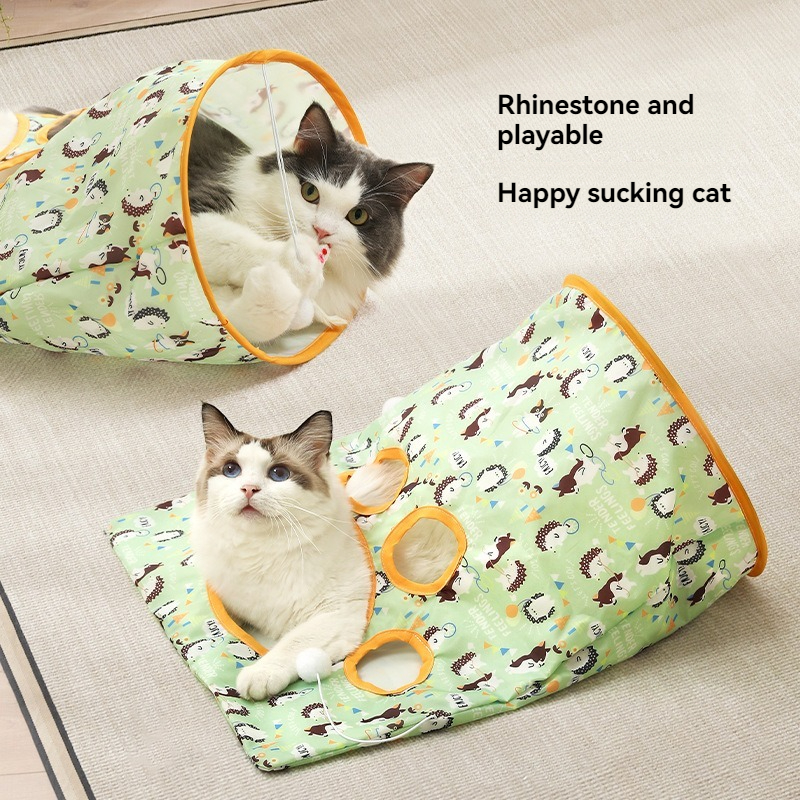 Cat toys, diamond bags, self soothing tools, funny cat sticks, cat tunnels, noisy paper, bite resistant mice, cats, pet supplies