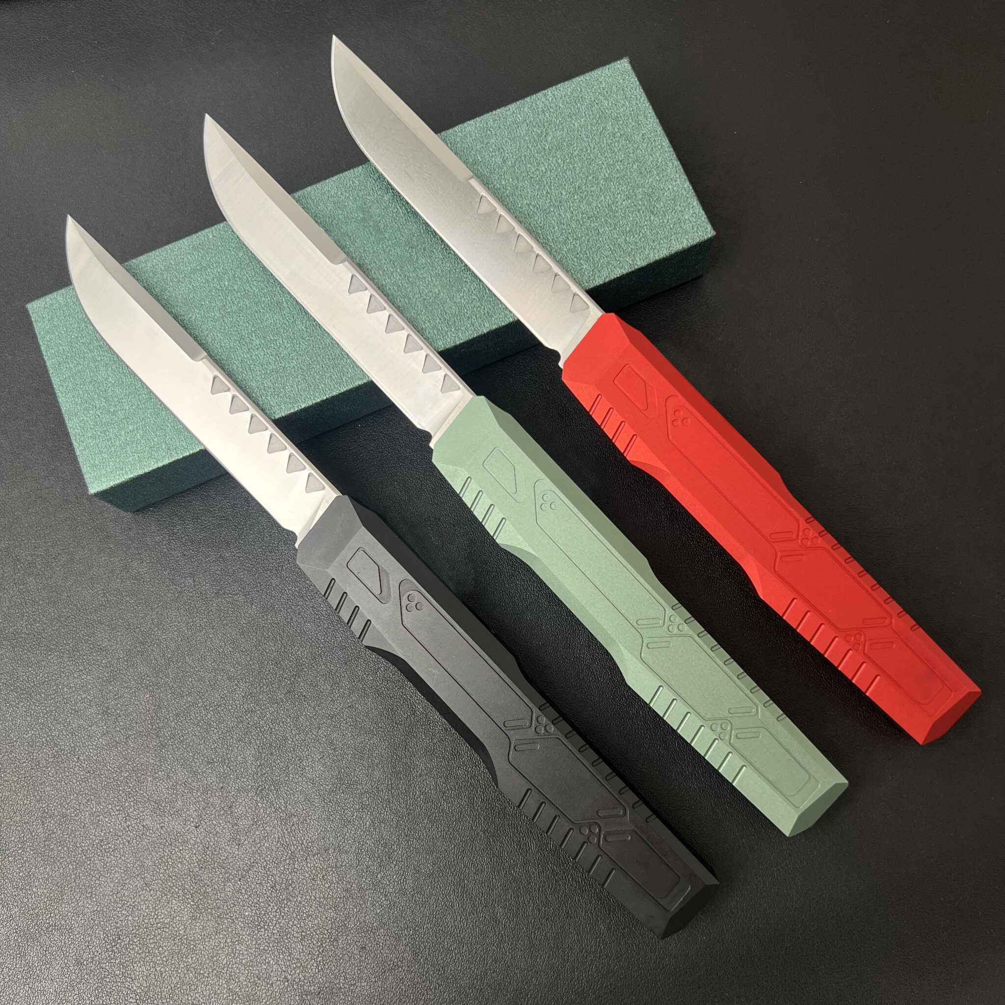 High End Tactical Knife VG10 Straight Point Blade CNC Aviation Aluminum Handle Outdoor Camping Hiking EDC Pocket Knives