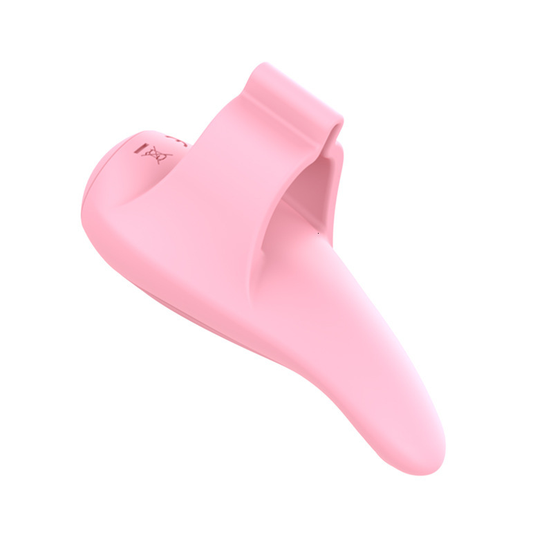 Haoqi Fun New Silicone Finger Vibration Sleeve for Women Massage Masturbation Device Adult Sex Toy