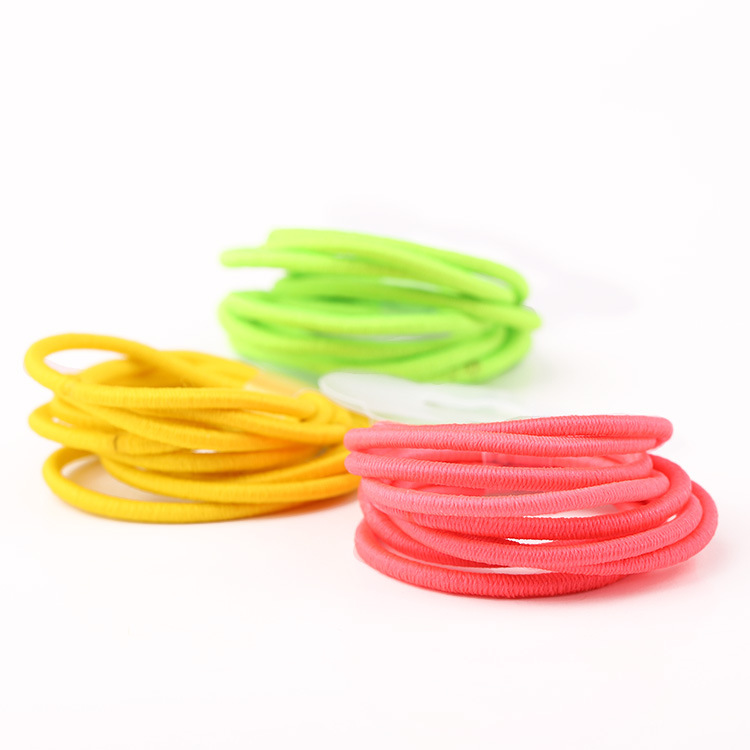 Baby Girl Kids Tiny Hair Accessories Hair Bands Elastic Ties Ponytail Holder 20 colors