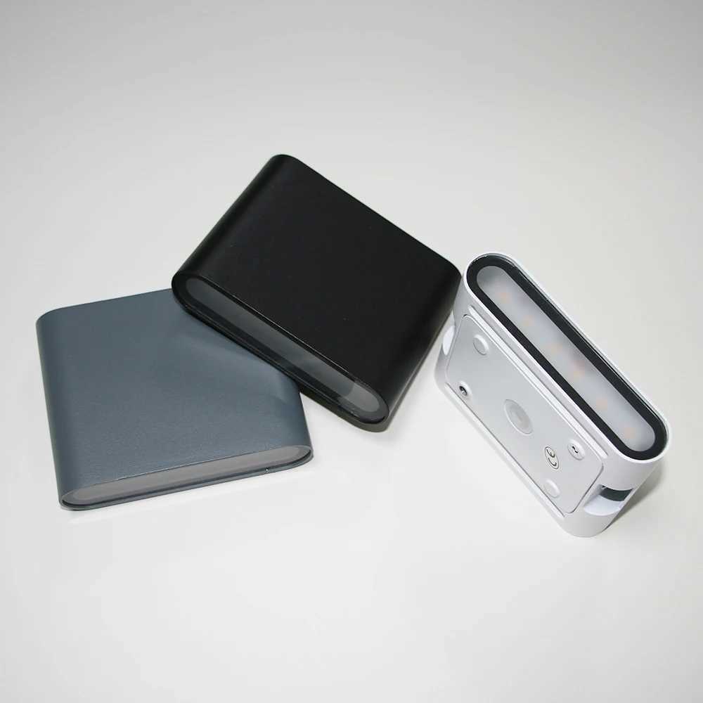 6W 12W 24W LED Outdoor Waterproof Wall Lamp Bedroom Living Room Balcony Wall Light Aluminum Exterior Wall Lamp Sconce FixturesXJ250624