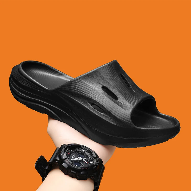 Boys Fashion Casual Sports Platform Sandals Outdoor Nonslip Beach Slippers Mens Flipflops Bathroom Sandals 250624