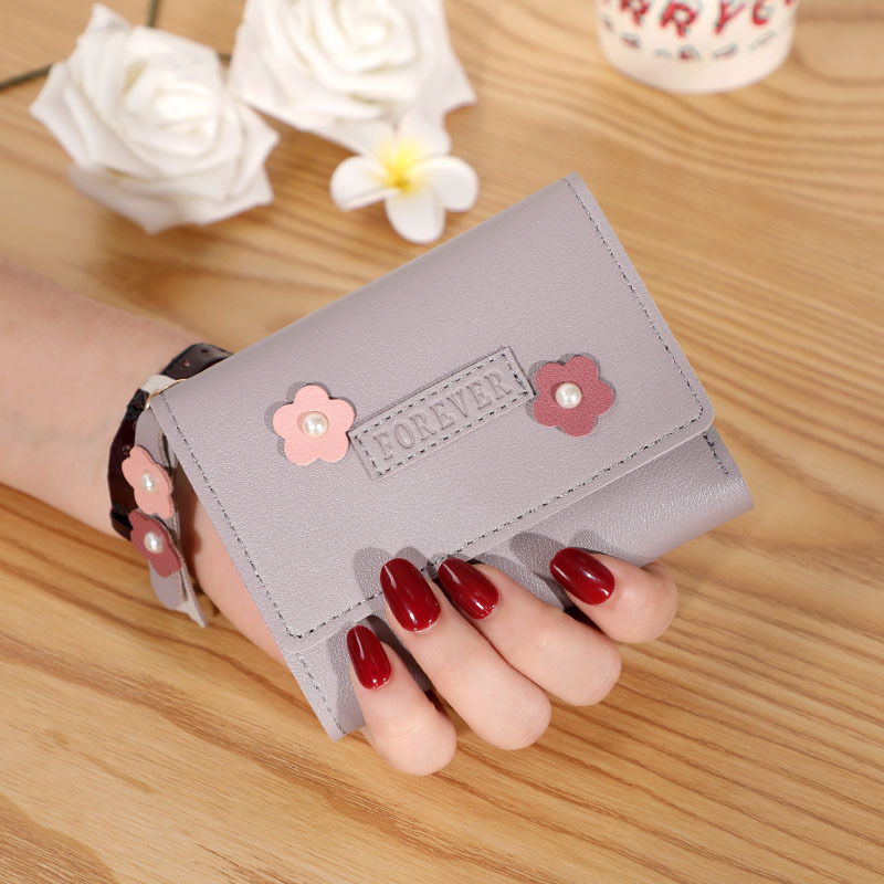 Free Shipping 2025 New Designer Bag New Small Coin Purse For Women Short Style Versatile Buckle Soft Leather Wallet Fashionable Card Holder Simple Des
