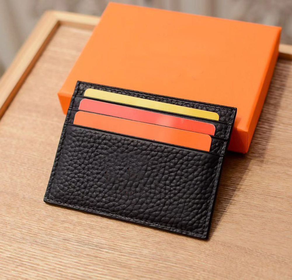 Credit Card Holder Wallet Women's Wallet Cardholder Fashion Designer Genuine Leather High Quality Money Pocket Coin Purse Short Business Card ID Case Mini Wallet