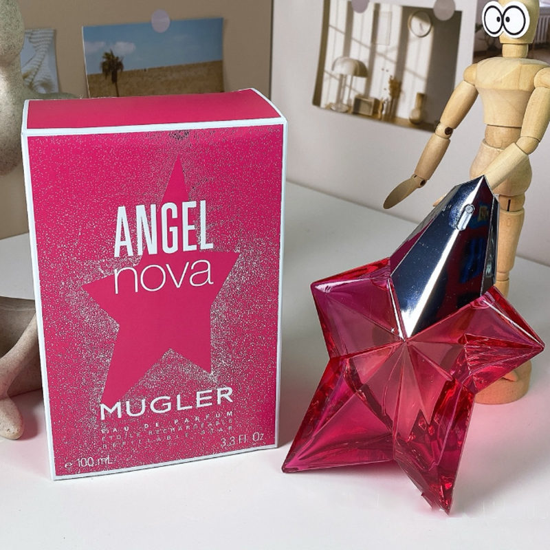 Angel Perfume 100ml Women Fragrance Eau De Toilette Parfum 3.4oz Long Lasting Smell Designer Brand Nova Woman Lady Girl Cologne Spray Body Mist Top Qu