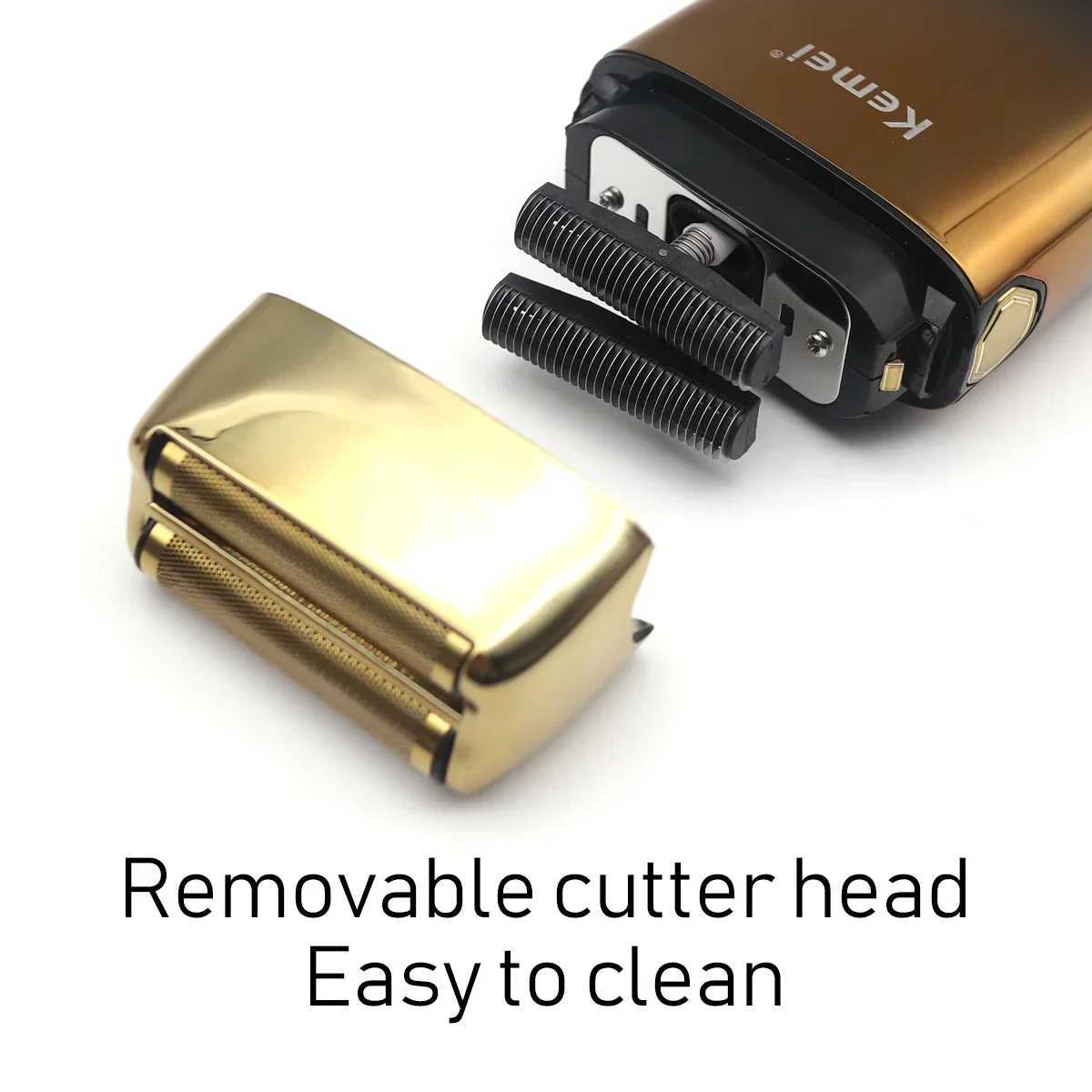 Kemei TX10 Electric Shaver Hair Rechargeable Beard Foil Razor For Men Bald Head Shaving Machine W250625