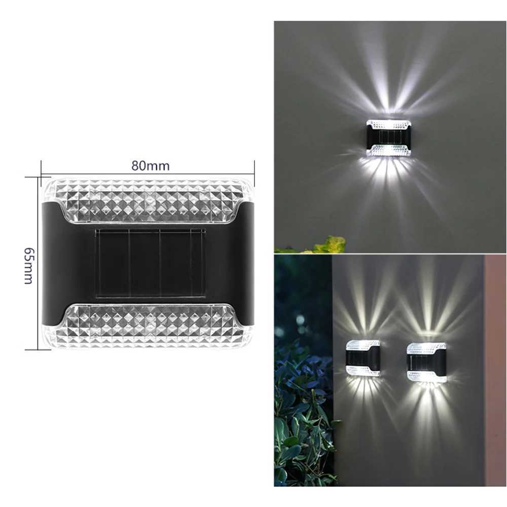 Solar Lights Outdoor Wide Lighting Angle Motion Sensor Security Lamp Street Garden Yard Park Outdoor Home Lighting Decoration XJ250624