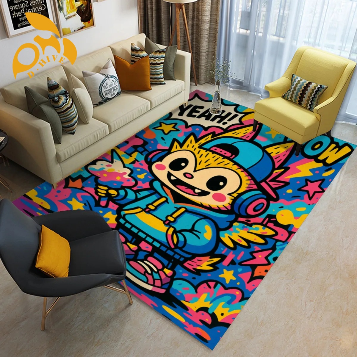free shipping customized definition Foldable Rectangular Floor Mat Comfortable skin-friendly high quality attractive
