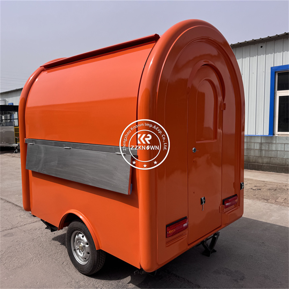 USA Standard Concession Mobile Food Truck Trailer Hot Dog Pizza Cart Street Restaurant Customized Street Food Truck Fully Equipped